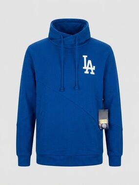 Los Angeles Dodgers CSA Hoodie Mens Large Blue MLB Pullover NWT